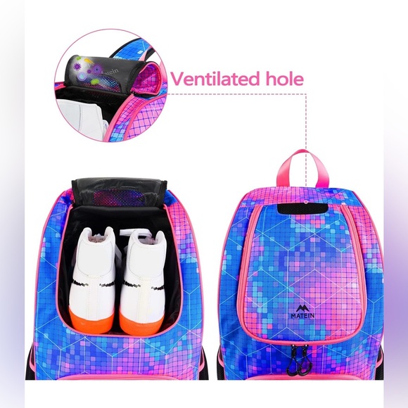 Matein Multicolored Sports Backpack - Picture 10 of 12